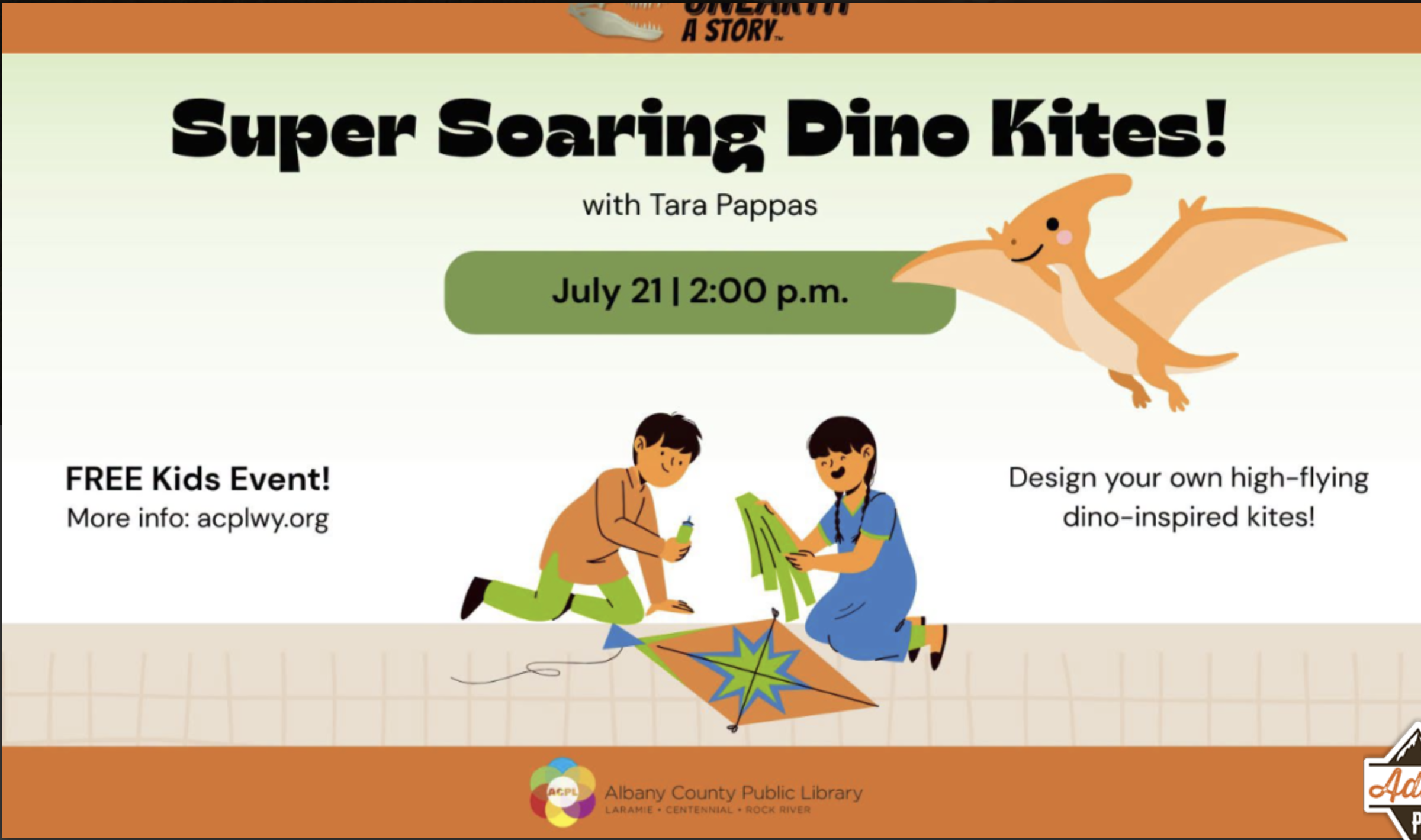 Super Soaring Dino Kites!